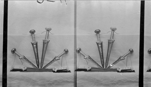 Mycenaen Inlaid Daggers. Metropolitan Museum of Art, New York