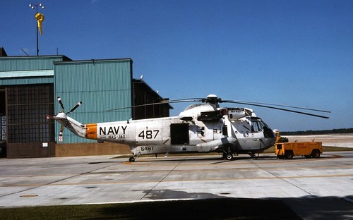 Sikorsky SH-3D 156487 SAR Jacksonville 5Oct87 RJF