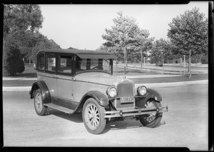 Pontiac, taken for Union Auto, Southern California, 1928