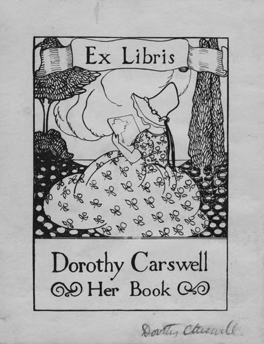 Ex Libris Dorothy Carswell, Her Book