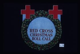 Red Cross Christmas roll call