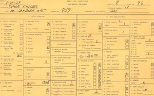 WPA household census for 859 SANBORN, Los Angeles