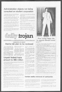 Daily Trojan, Vol. 76, No. 7, February 14, 1979