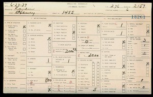 WPA household census for 1455 HENRY, Los Angeles