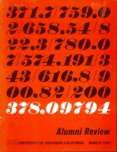 University of Southern California alumni review, vol. 45, no. 5 (1964 Mar.)