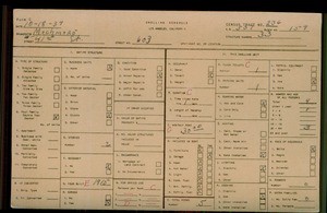 WPA household census for 603 W 41ST ST, Los Angeles County