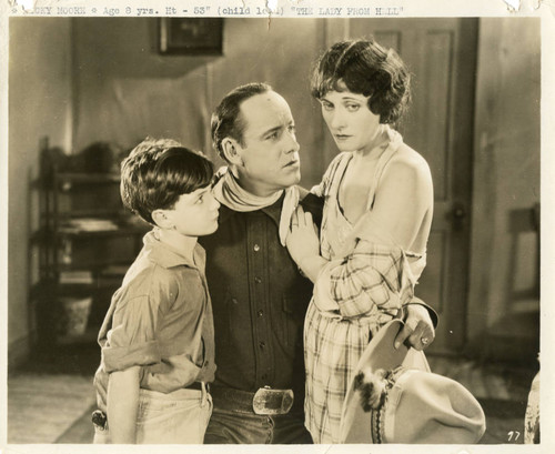 Film still from "The Lady From Hell" (1926)