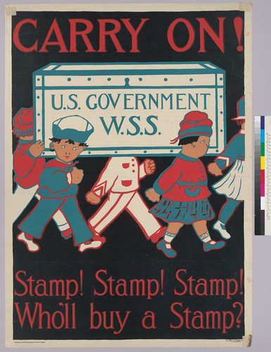 Carry On!: U. S. Government W.S.S.: Stamps! Stamps! Stamps! : Who'll buy a stamp?