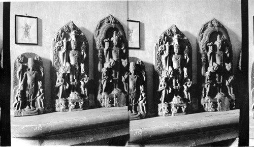 Statue of Visham and Shiva. Calcutta Museum - India