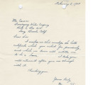 Letter from Masao Shimono to Mr. [John Victor] Carson, Dominguez Water Company February 8, 1938
