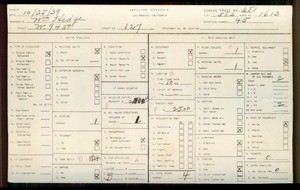 WPA household census for 127 W 94TH STREET, Los Angeles County