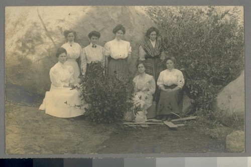 More ladies living at Bully Hill. [Post card.]