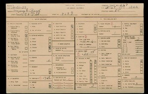 WPA household census for 819 W 84TH ST, Los Angeles County