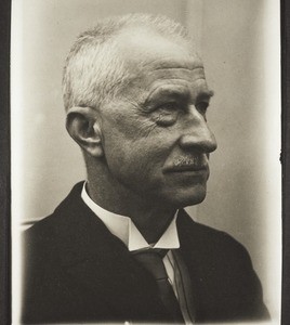 Pastor Dr. Wilhelm Burckhardt-Brenner. President of the Basel Mission 1st Nov. 1915 - 1st April 1936