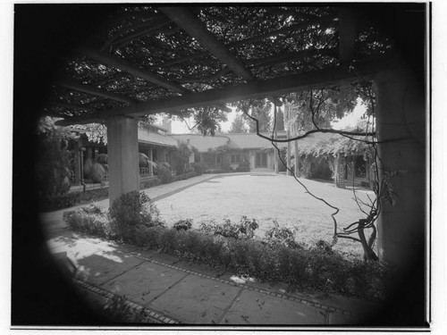 Culbertson, Cordelia A., residence. Garden