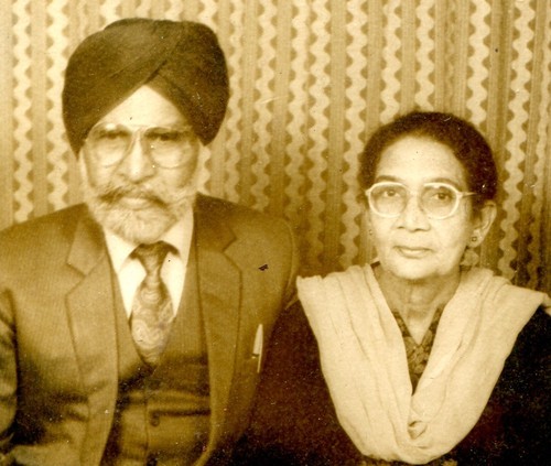 Narinder and Savitri Randhawa Older Portrait