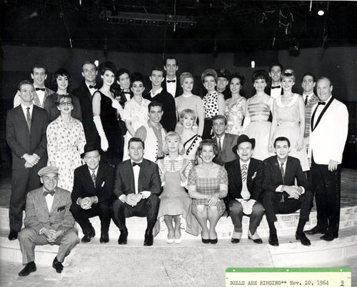 Bells are ringing cast photo, 1964