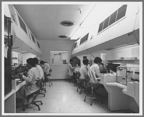 QA Inspection workers, 1969