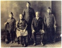 Portrait of Sing Kee and family, 1919