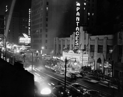 Academy awards, Pantages Theatre