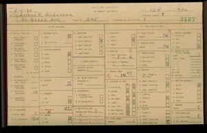 WPA household census for 245 S GRAND AVE, Los Angeles