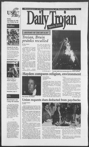 Daily Trojan, Vol. 129, No. 60, November 22, 1996