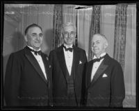 Joe Crider, Jr., William L. Ransom, and Scott M. Loftin at the American Bar Association convention, Los Angeles, 1935