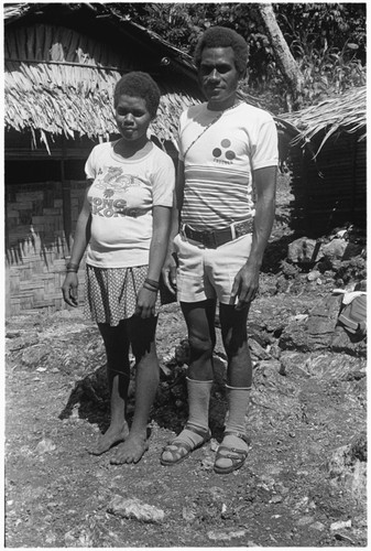 Ubuni of Uka'oi and his wife, Nanaua. Uka'oi