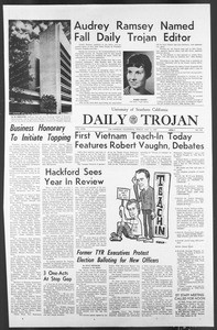 Daily Trojan, Vol. 58, No. 122, May 12, 1967