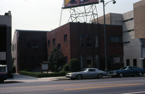 Brick office building, Wilshire Boulevard