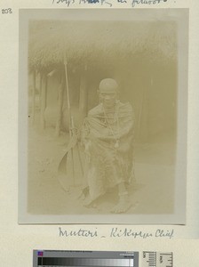 Muteori, Kikuyu Chief, Kenya, ca.1920