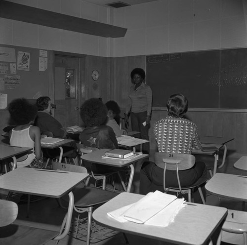 Classroom, Los Angeles, 1972