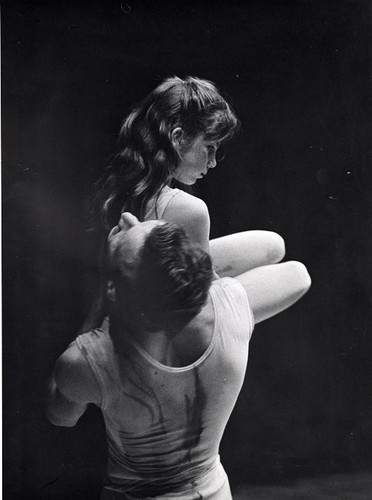 John Graham and Rana Schuman in "Birds of America" or "Gardens Without Walls," circa 1960s