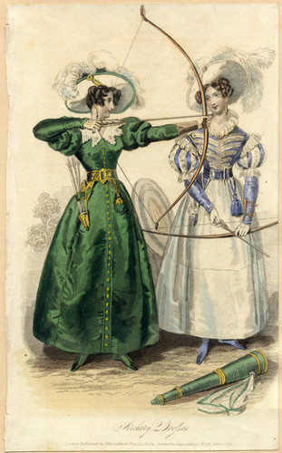Archery dresses, Autumn 1831