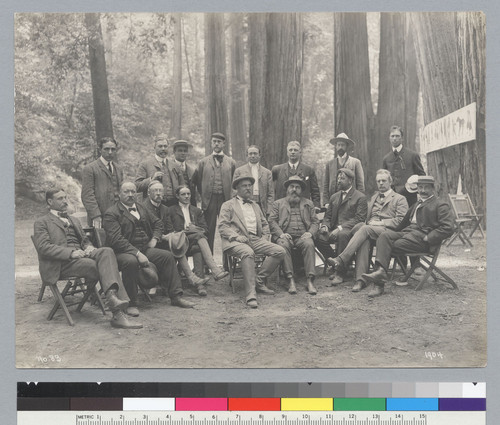 Group portrait of men, Bohemian Grove. [photographic print]