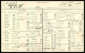 WPA household census for 151 East 82nd Street, Los Angeles County