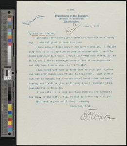 E.F. Ware, letter, 1902-06-05, to Hamlin Garland