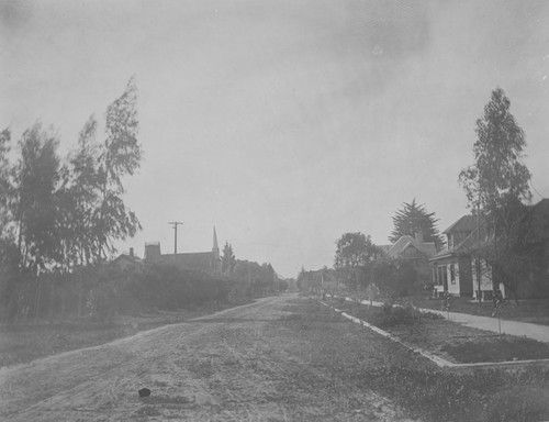 200 block of North Orange Street, Orange, California, ca. 1905