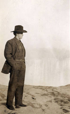 William Russell at Niagara Falls