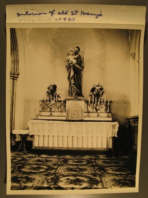 Stockton - Churches - Roman Catholic: Saint Mary's Chruch Altar