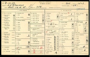 WPA household census for 759 EAST 14TH STREET, Los Angeles