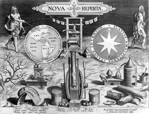 Title page: “Nova Reperta” (New Discoveries)