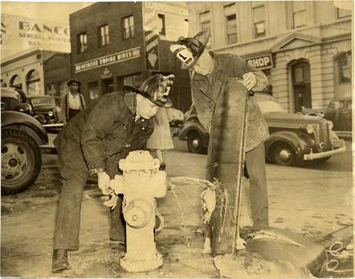 [Two firemen from Engine Company 1]