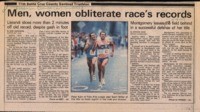 Men, women obliterate race's records