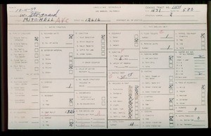 WPA household census for 12616 MITCHELL AVE, Los Angeles County