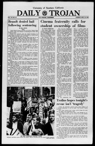Daily Trojan, Vol. 61, No. 46, November 18, 1969