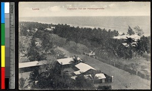 View of Lome shoreline, Togo, ca .1920-1940
