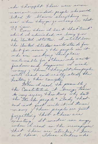 Letter from Mizuye [Hirose] to [Afton] Nance, 1944 Jun 24