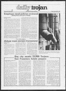 Daily Trojan, Vol. 91, No. 47, November 06, 1981