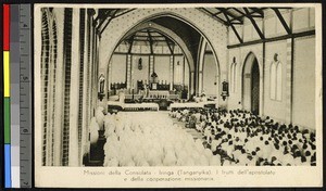 Gathering of missionaries at Iringa, Tanzania, ca.1920-1940
